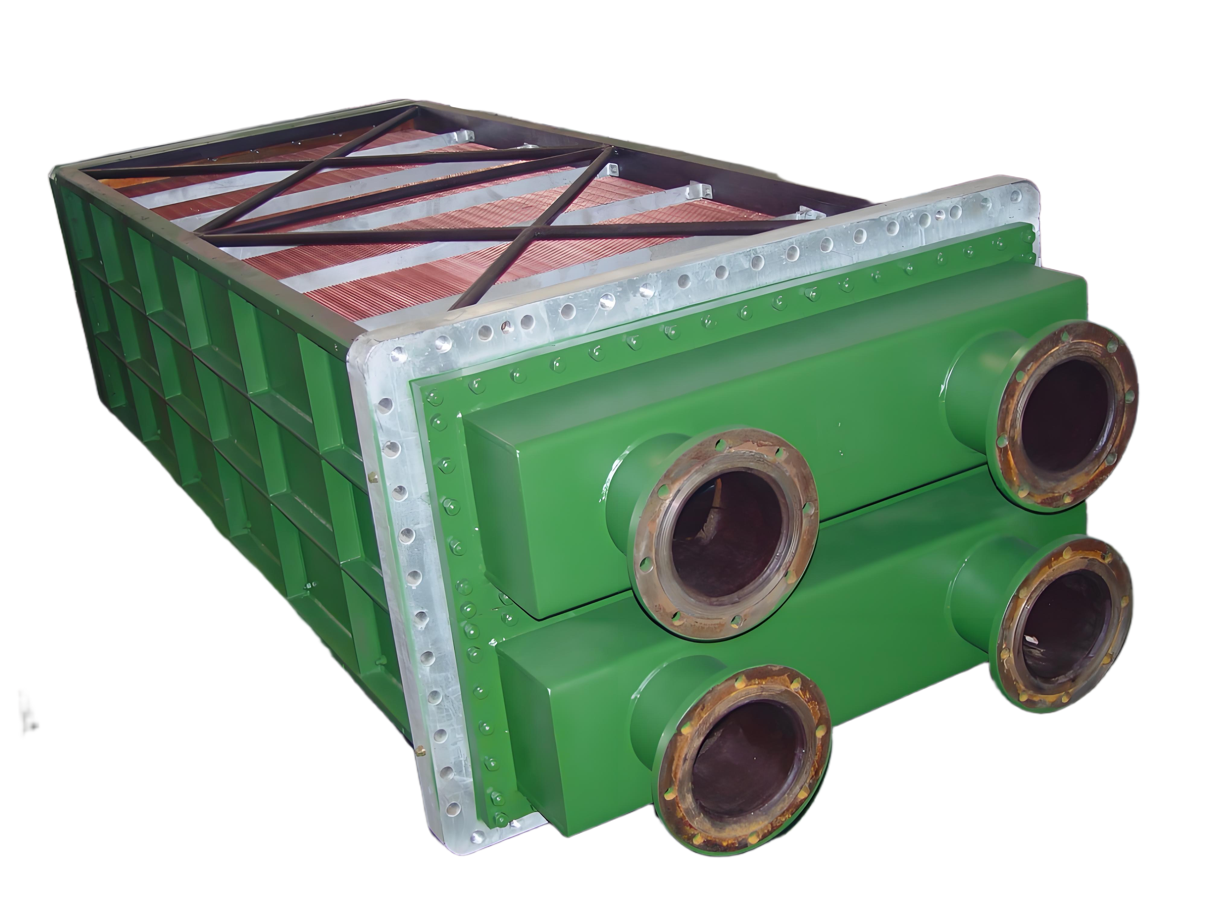 Equipped with QL1109 hydrogen cooler for 600MW steam turbine generator of Harbin Electric Machinery Co., Ltd