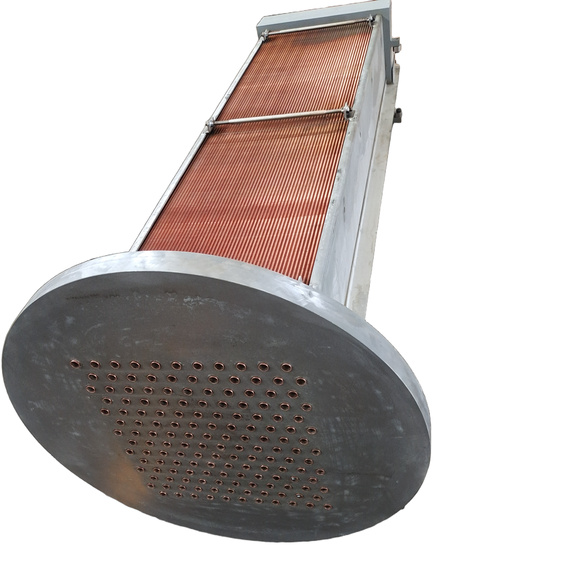 copper fin tube bundle