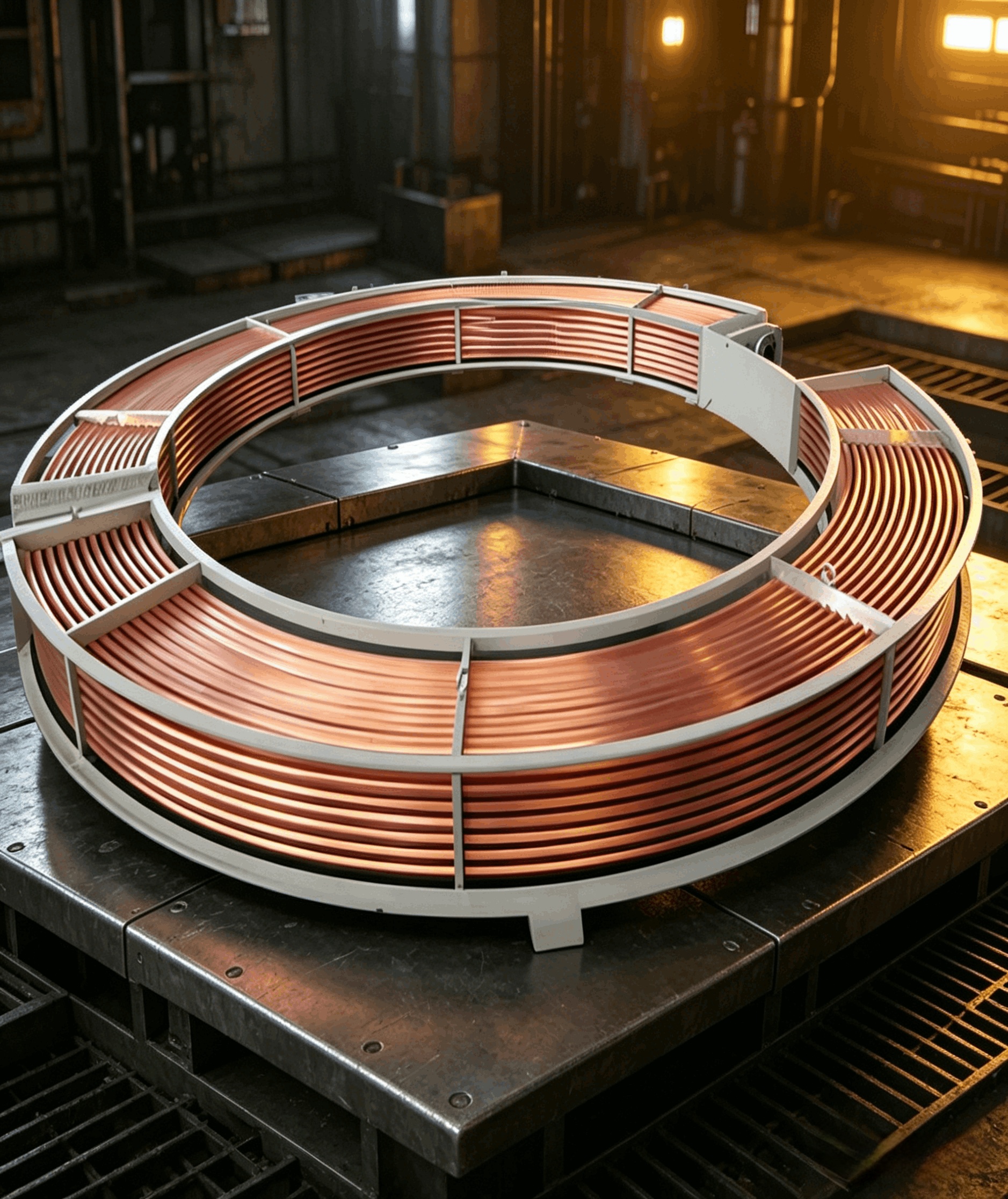 Coil pipe heat exchanger